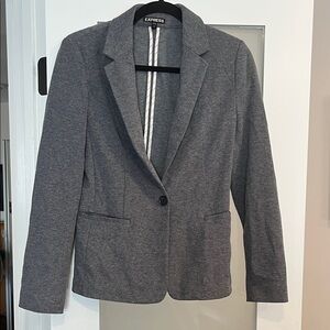Express Women's Charcoal Blazer